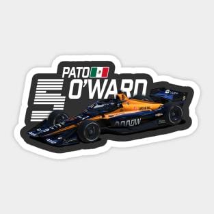 Pato O'Ward 2020 (white text) Sticker